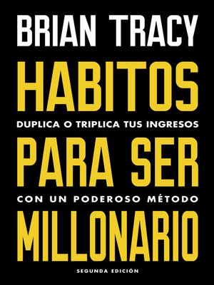 cover image of Hábitos para ser millonario
